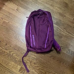 Patagonia backpack in purple